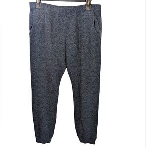Monrow Women's Jogger Pant Knit Pockets Pull On Elastic Waist Lounge Wear Large